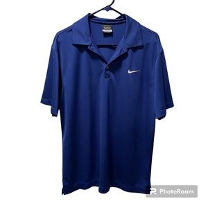 Nike Dri-Fit Golf Polo Shirt Size M